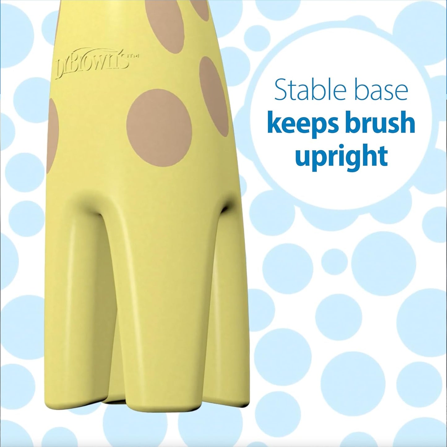 Infant-To-Toddler Training Toothbrush, Giraffe, 0-3 Years